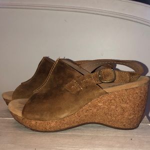 Gently worn Clarks Wedges